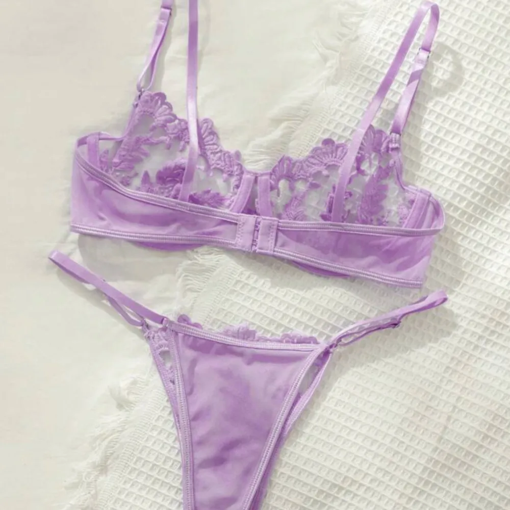 Classic Floral Lingerie Set
