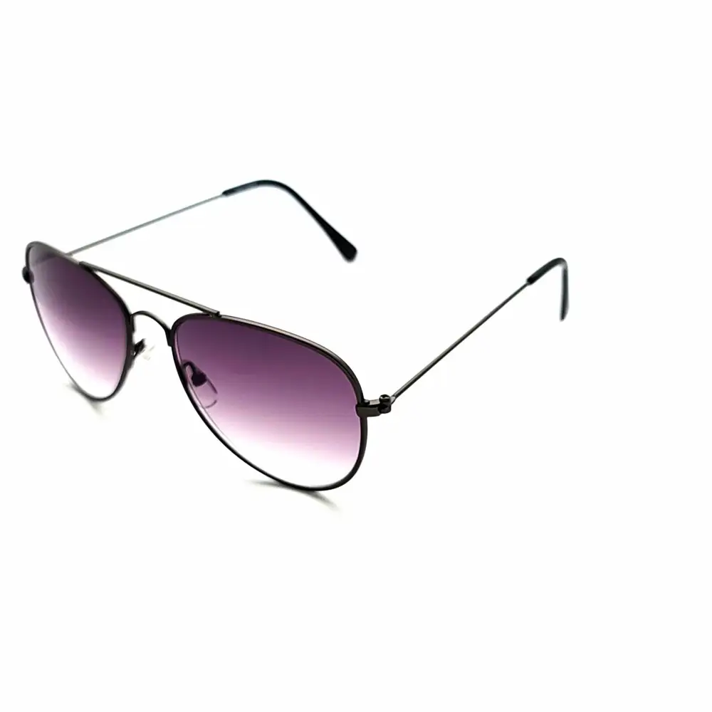 Aviator Progressive Smoke-Lens Reading Sunglasses