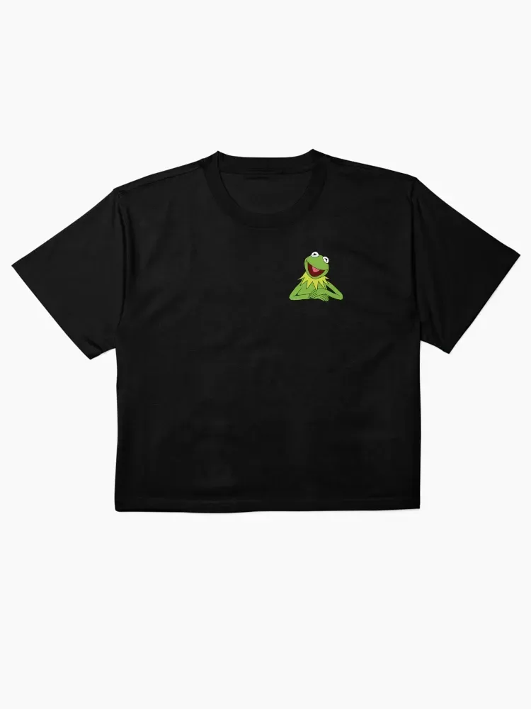 Little Frog Printed Loose Cotton Women'S Top