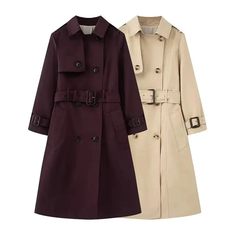Relaxed Longline Trench Coat