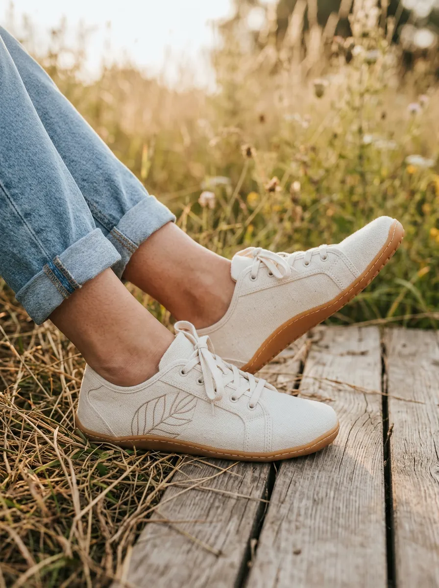 Winter-Ready Leaf Graphic Essential Unisex Barefoot Shoes