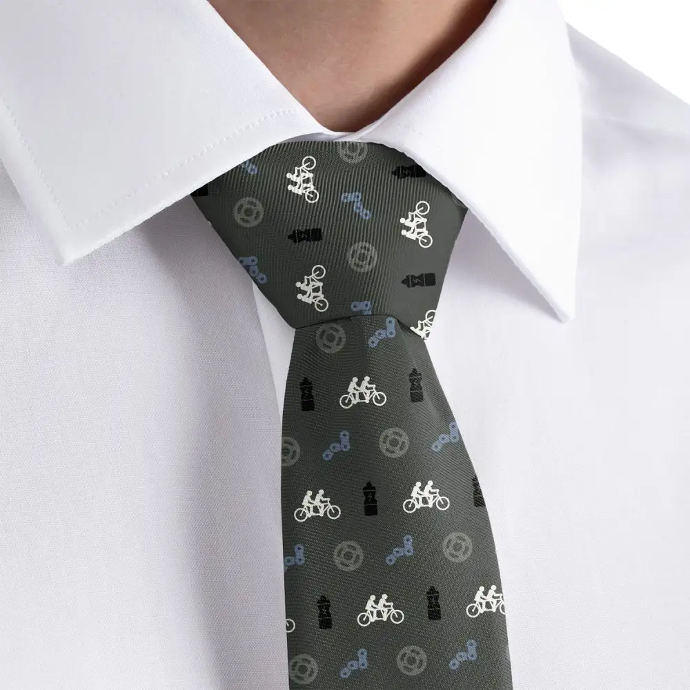 Refined Social Activity Theme Necktie