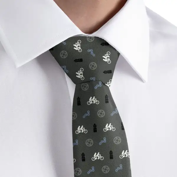 Refined Social Activity Theme Necktie