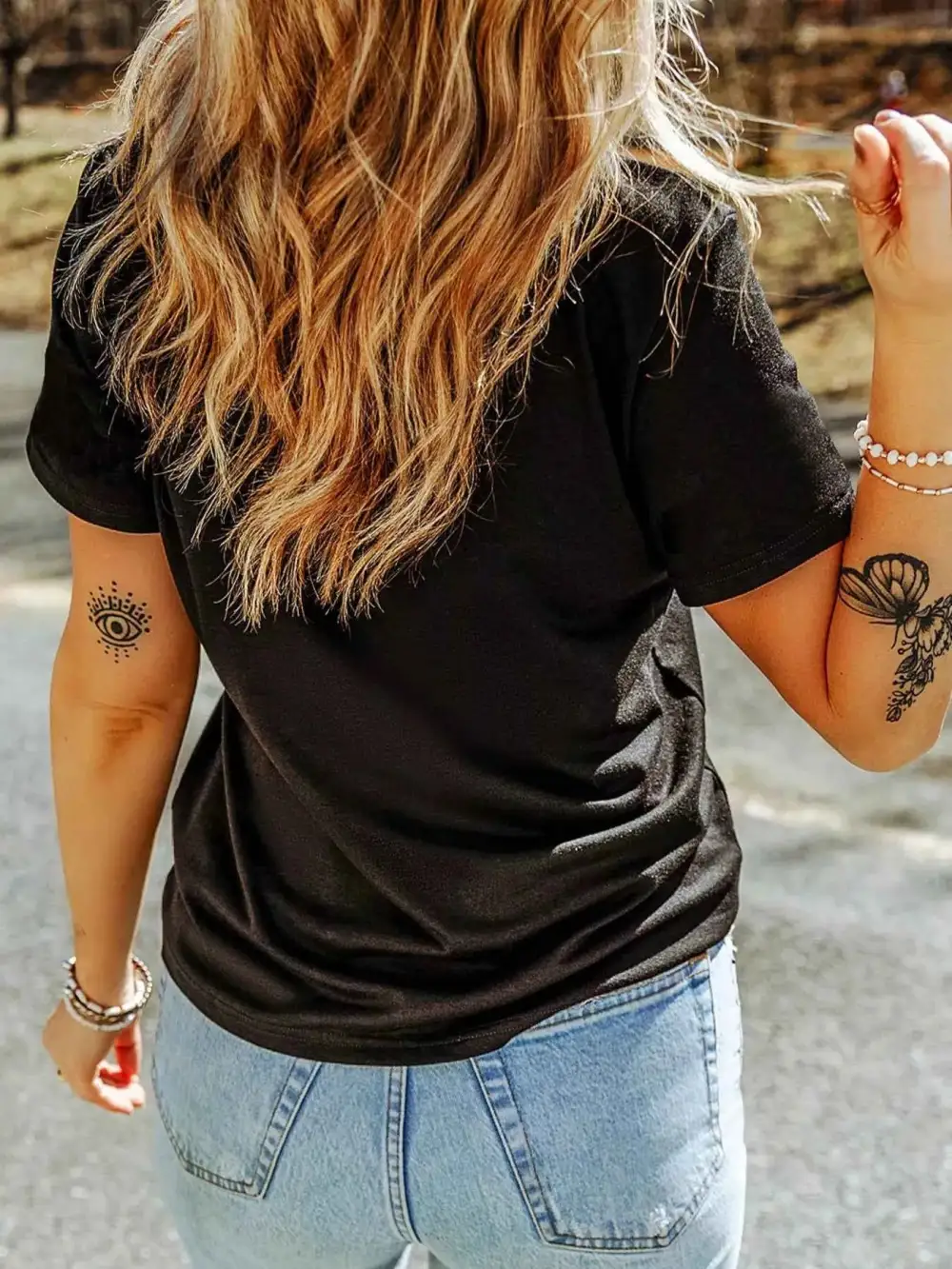 Graphic Round Neck T-Shirt