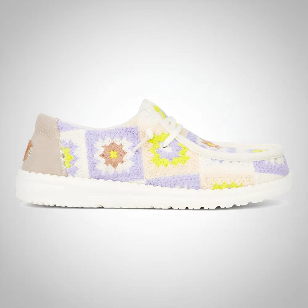 Crochet Patchwork Slip On Casual Comfort Shoes For Women
