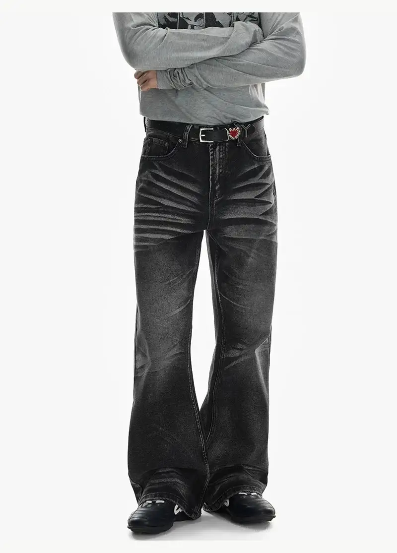 Faded Flare Jeans