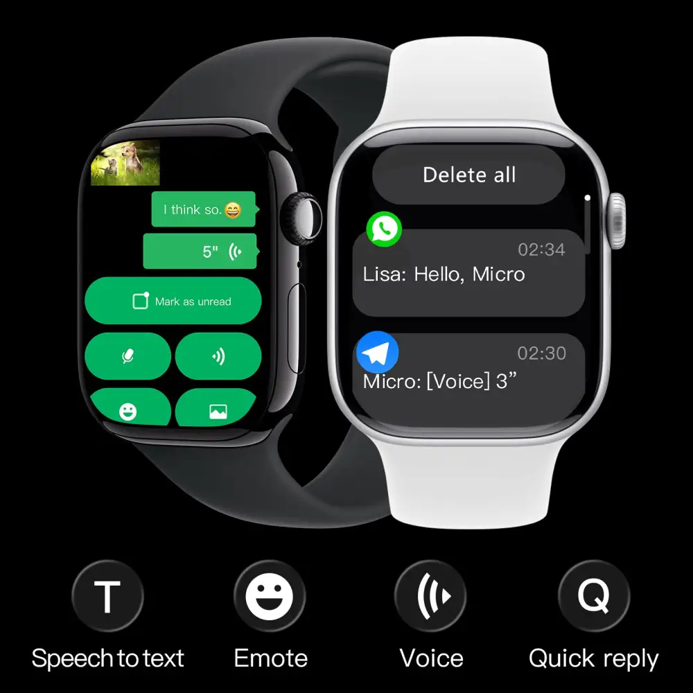 DATEOY Watch 12 Pro AI Smart Watch with AOD AMOLED, ChatGPT, WhatsApp, Telegram, Bluetooth Calling, NFC & 100+ Sports Modes