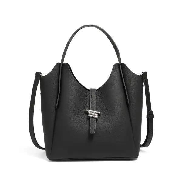 Premium Genuine Leather Bucket Bag Spacious Versatile