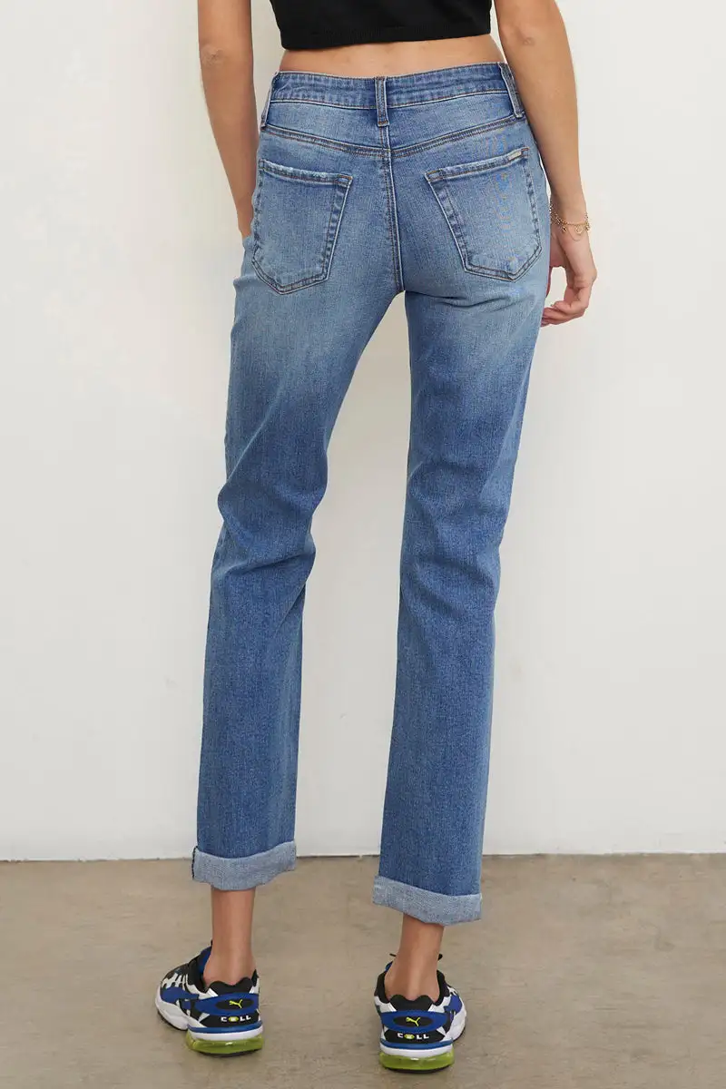Slim Fit Girlfriend Jeans