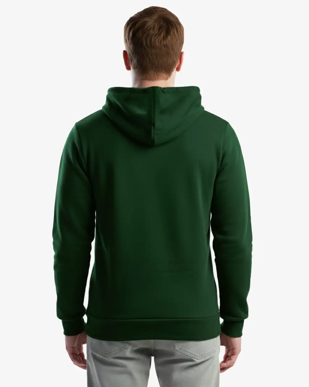 Minimal Pullover Hooded Sweatshirt