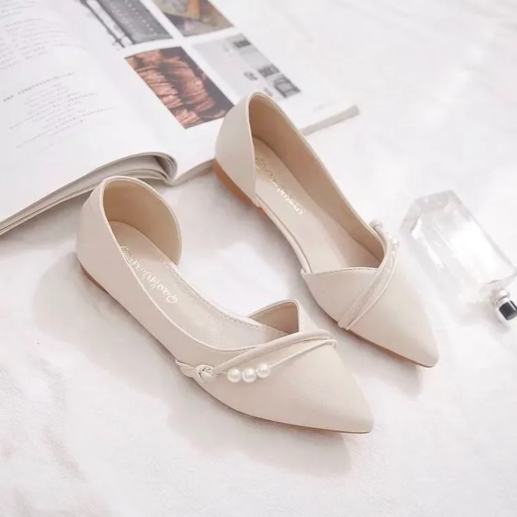 Pointed Toe Soft Flat Shoes