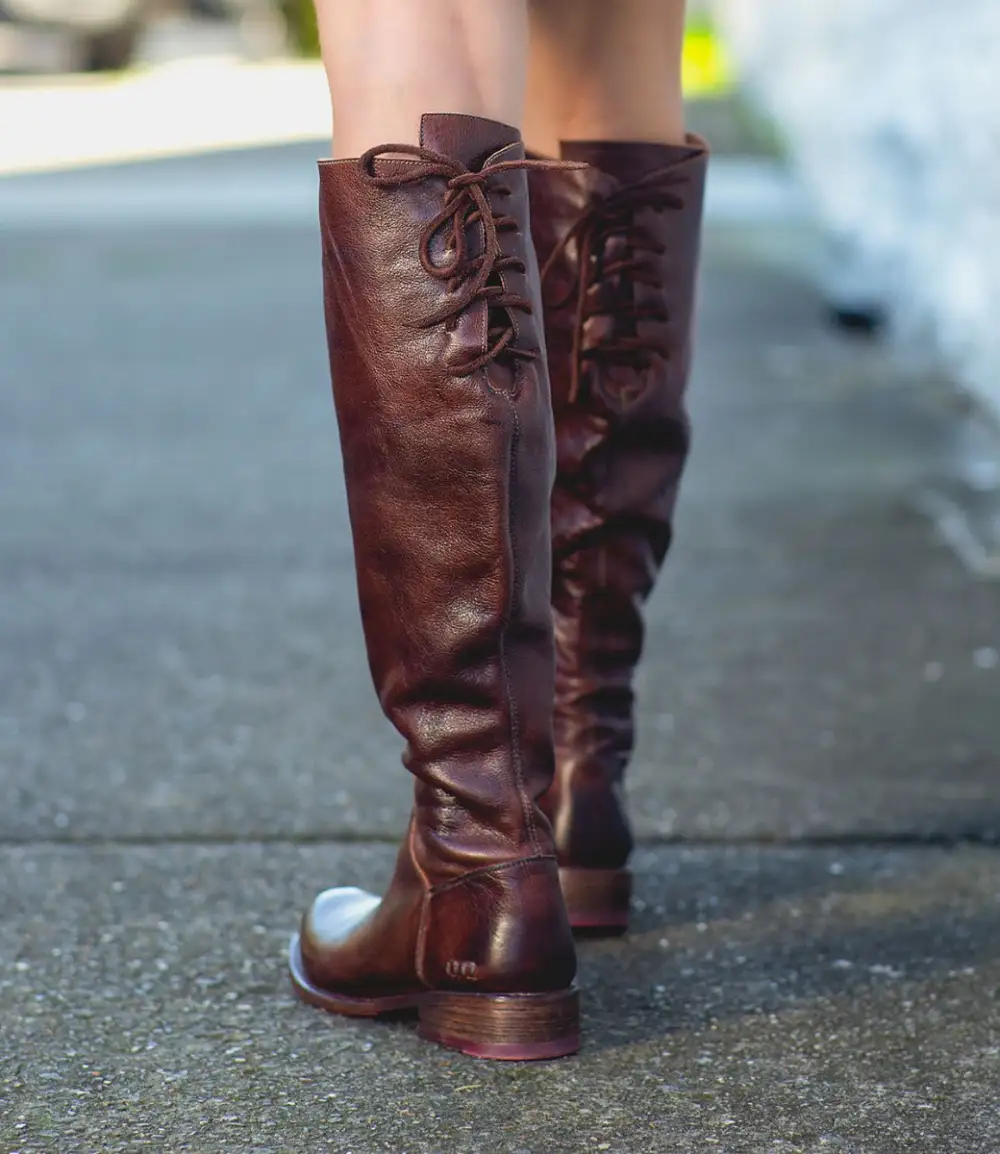 Side-Zip Lace-Up Everyday Boots