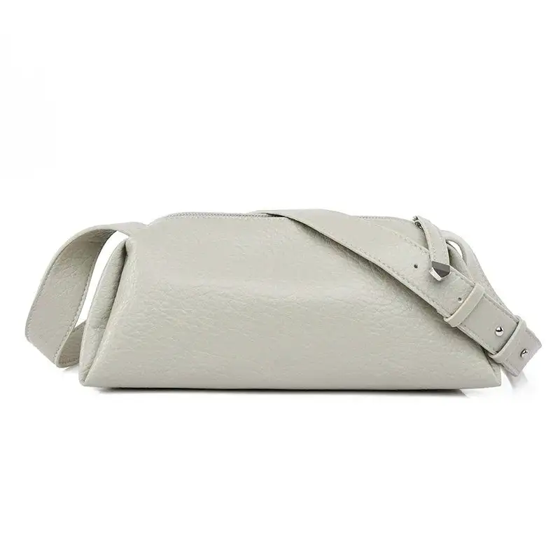 Effortless Style: Simple Soft Genuine Leather Handbag