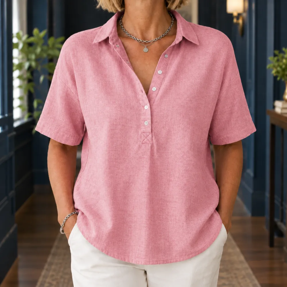 Collared Relaxed Blouse