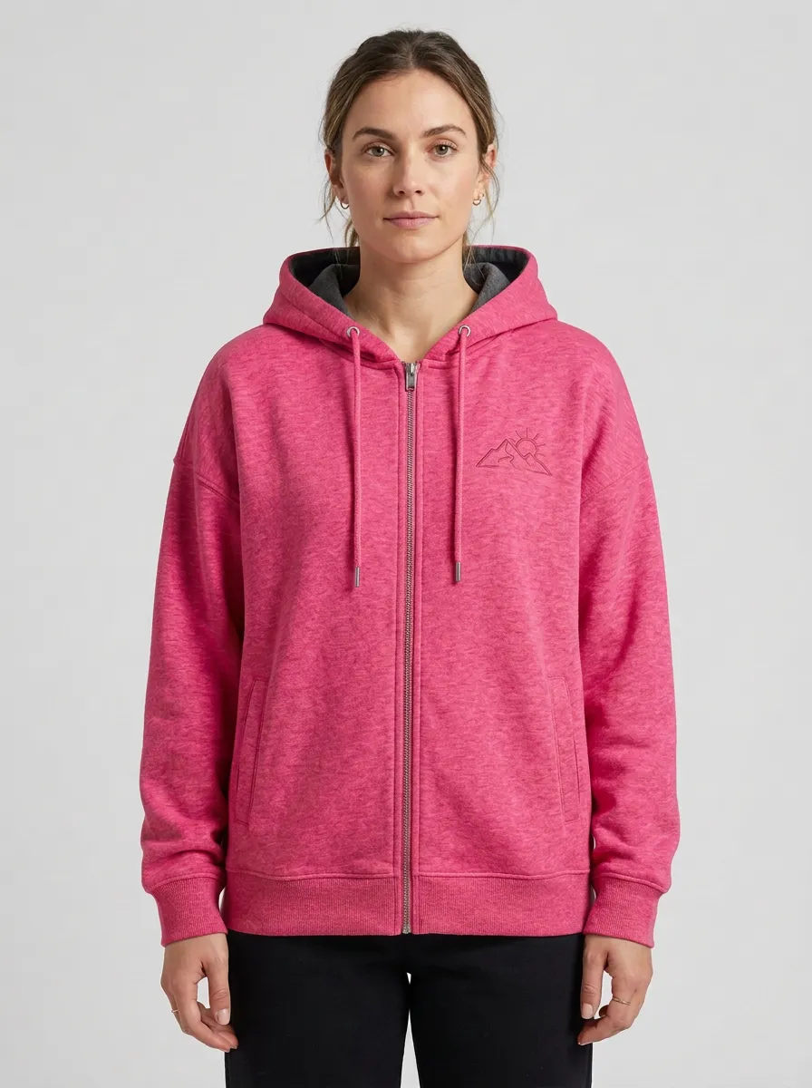 Women's Training Inspired Mountain Graphic Casual Hoodie