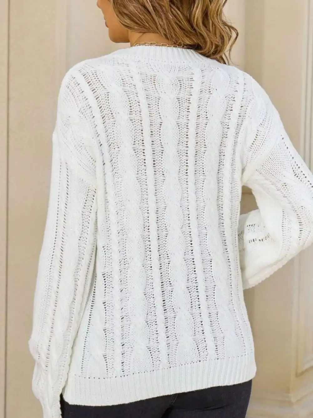 Knit Long Sleeve Sweater