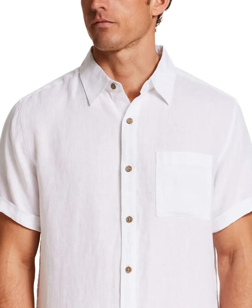 Men's Polished Linen Shirt