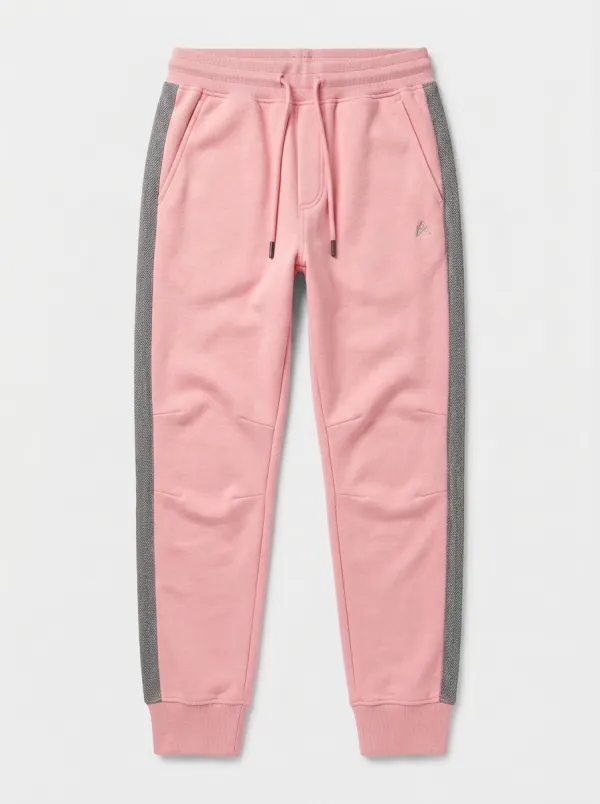 Men's Herringbone Side Stripe Jogger Sweatpants