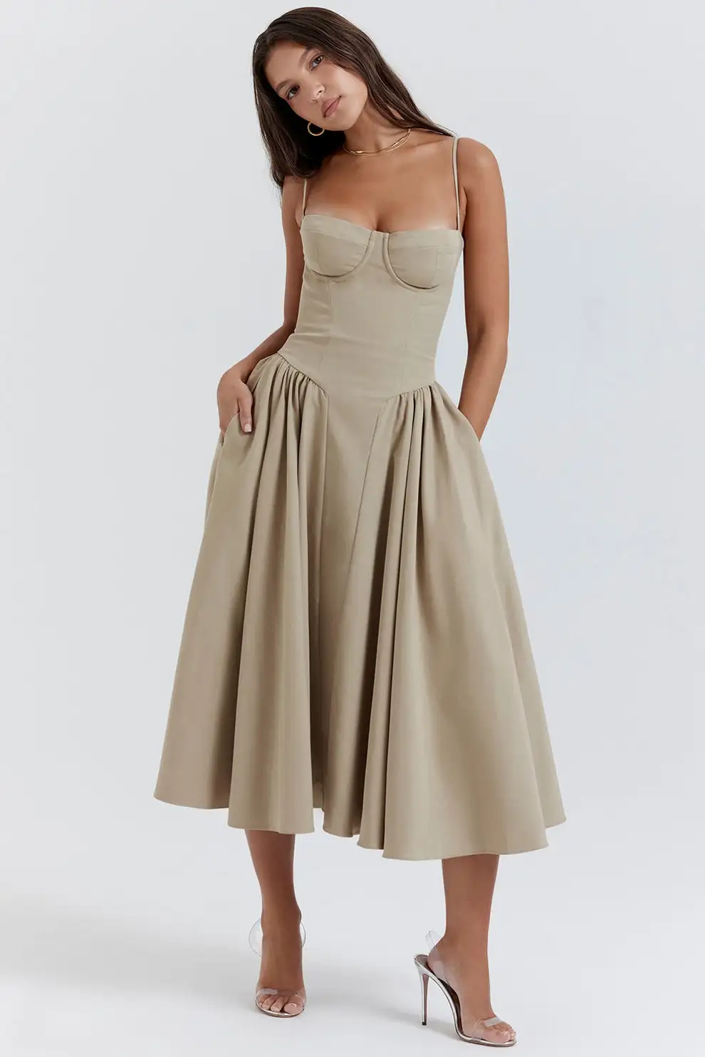  Midi Soft Dress
