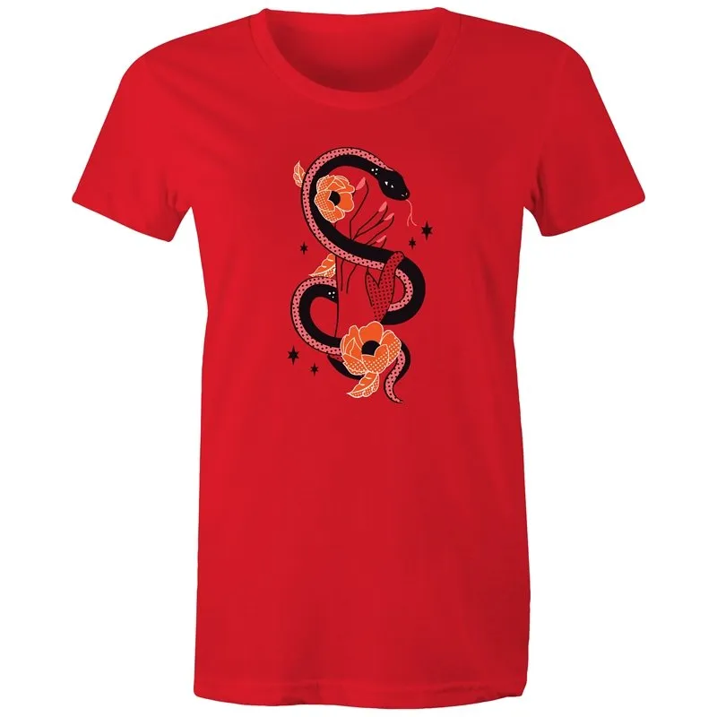 Caduceus Hand Graphic T-Shirt