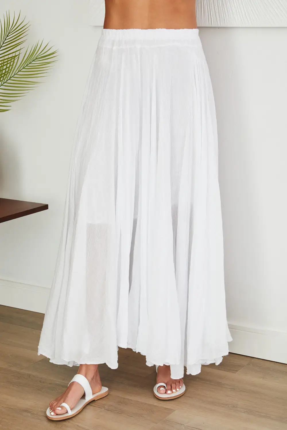 Refined Maxi Skirt