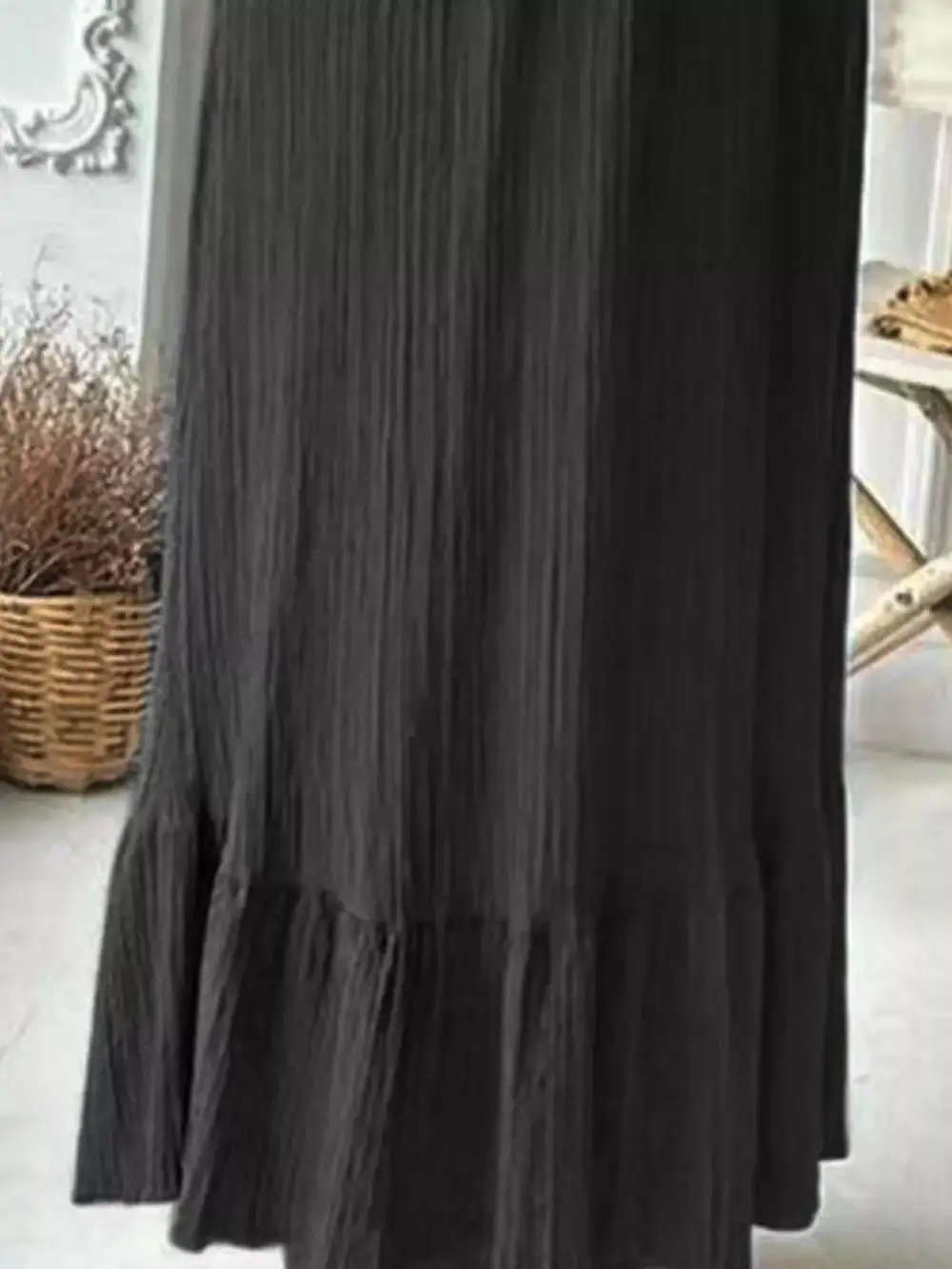 Textured Maxi Dress