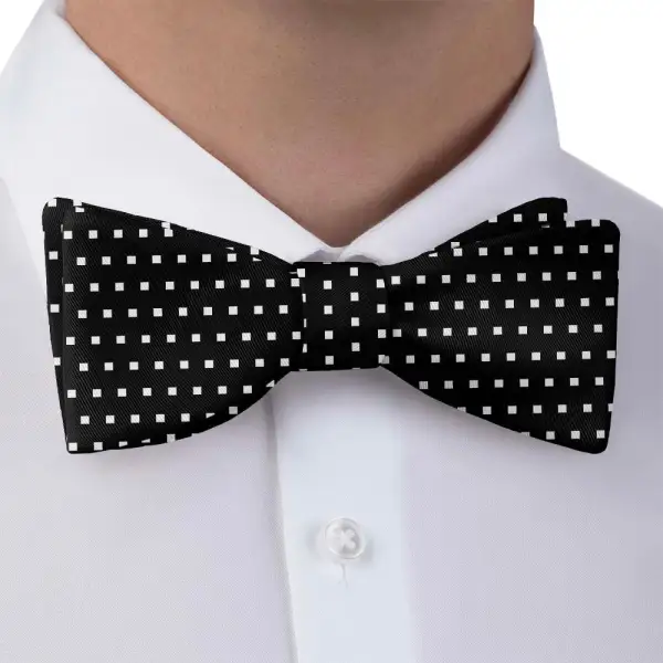 Stitch Geometric Motif Bow Tie