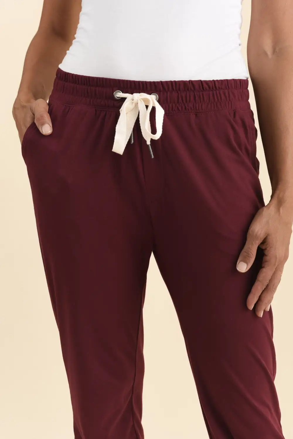 Polyester Stretch Midweight Sweatpants