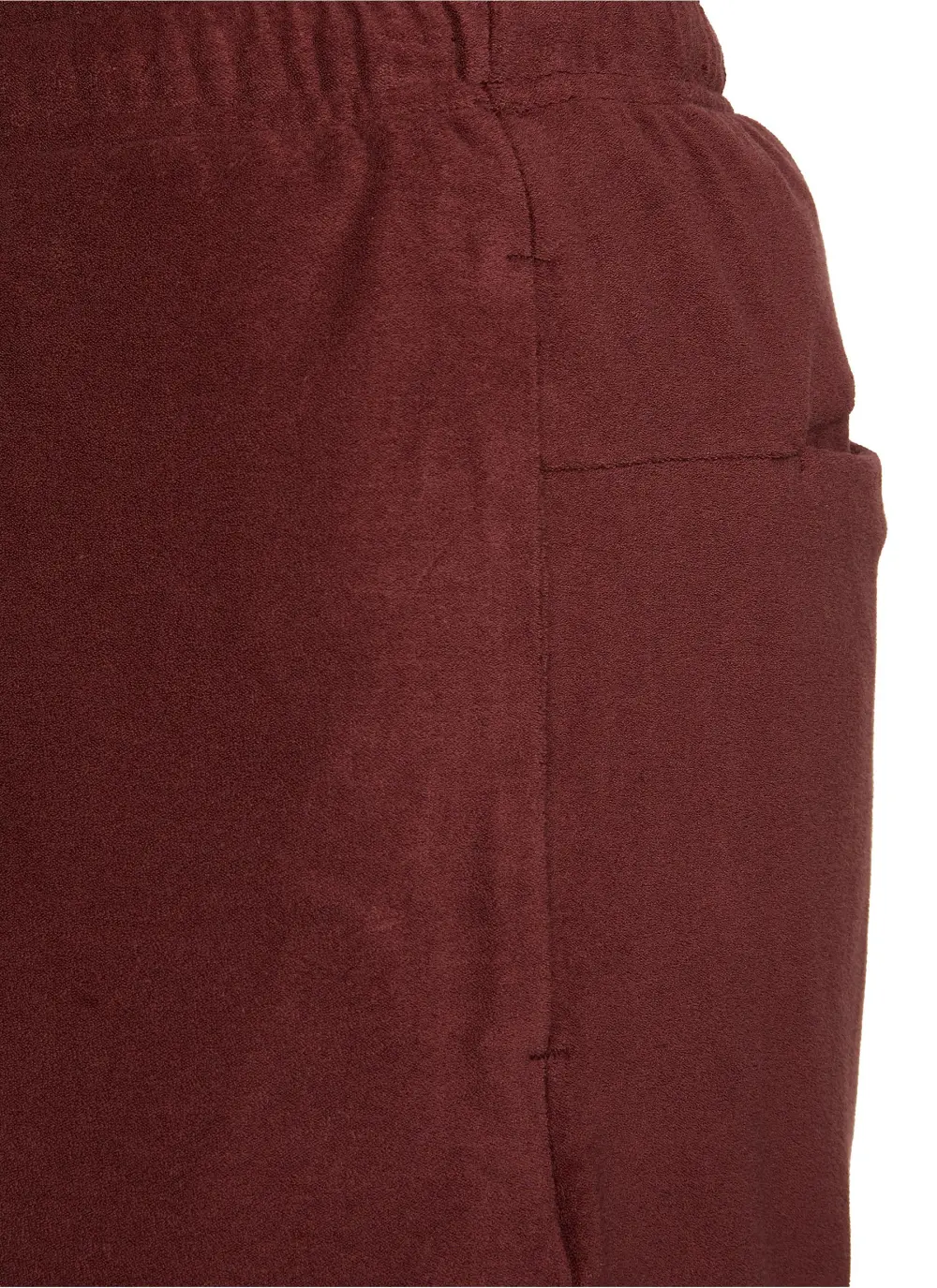 Casual Loose Breathable Dark Brown Shorts
