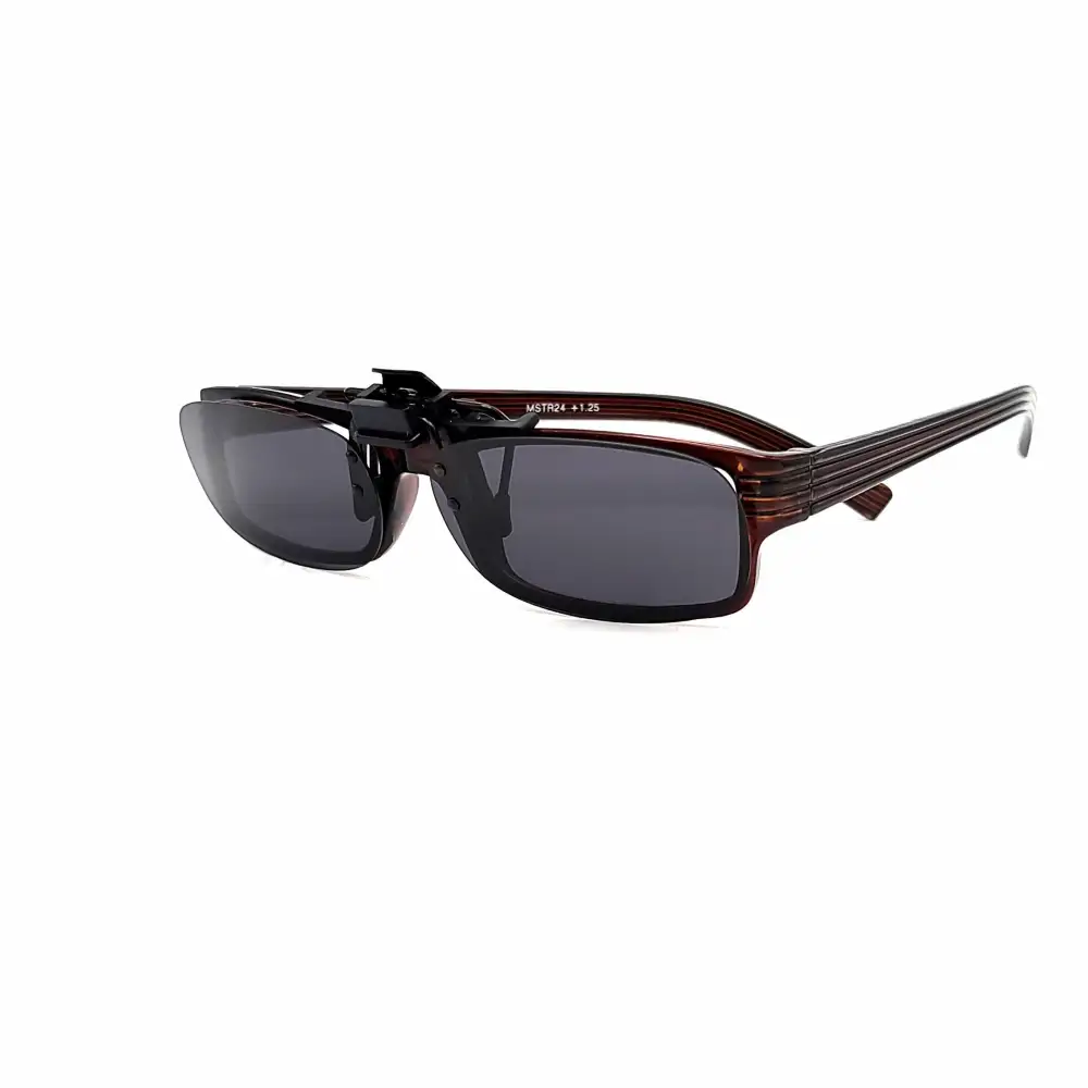 58mm Polarized Flip-Up Clip-On Sunglasses