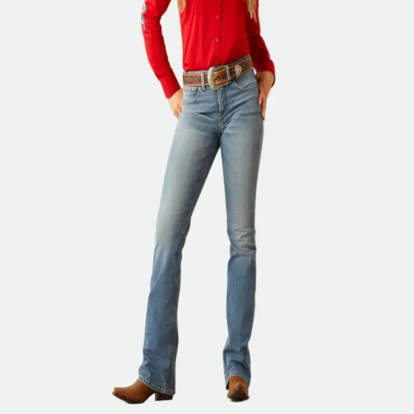 Women's Contemporary Bootcut High Rise Jeans