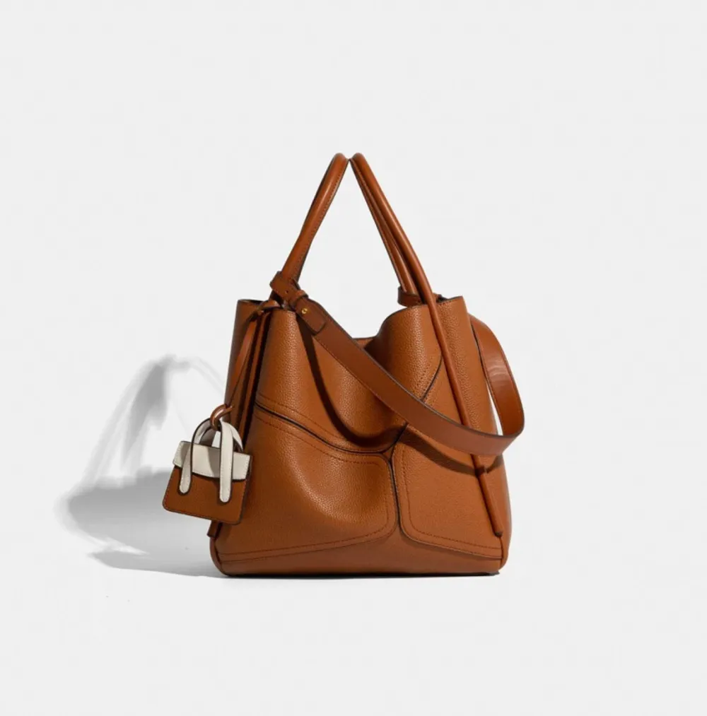 Zip Nylon Tote Bag