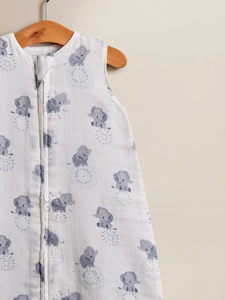 White Elephant Cotton Sleeping Bag - 0.5 Tog detail 2