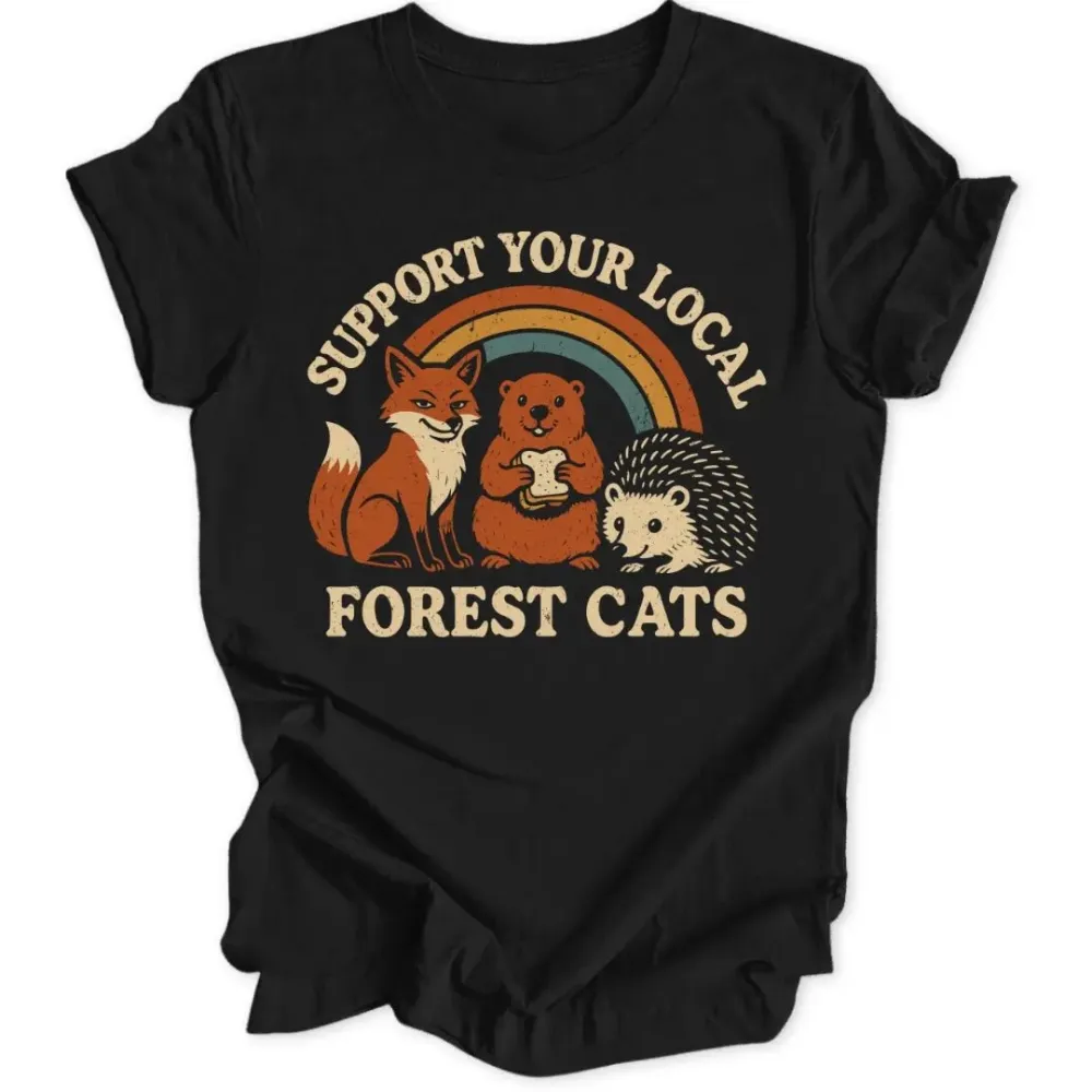 Forest Cats Unisex T-Shirt