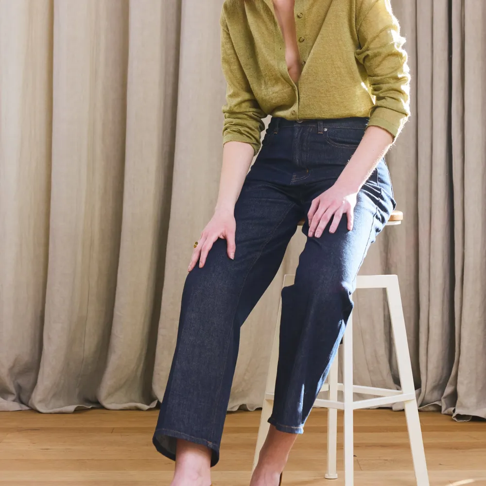 Women's Modern Slim Flare Wide Leg Jeans