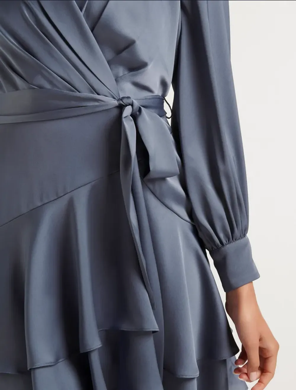 Satin Mini Dress
