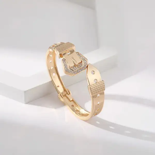 Hinged Cuff Bangle Ring