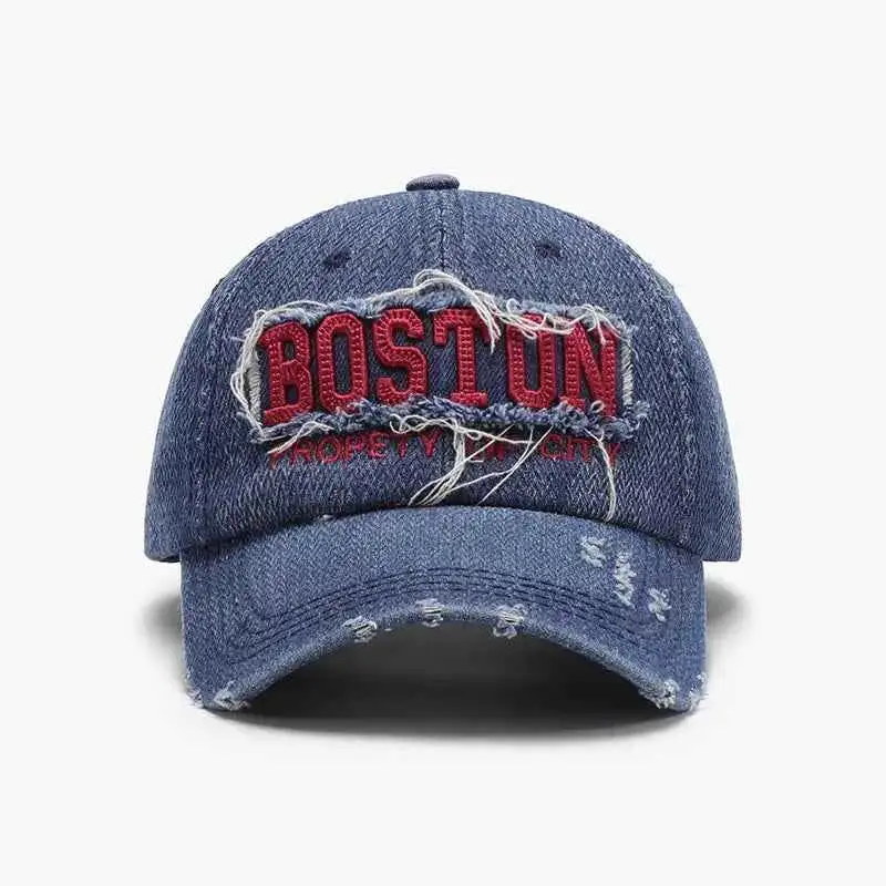 Letter Adjustable Cotton Hat