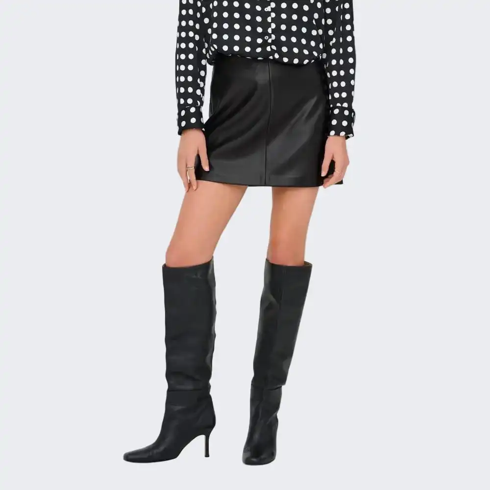 High Waist Pencil Mini Skirt