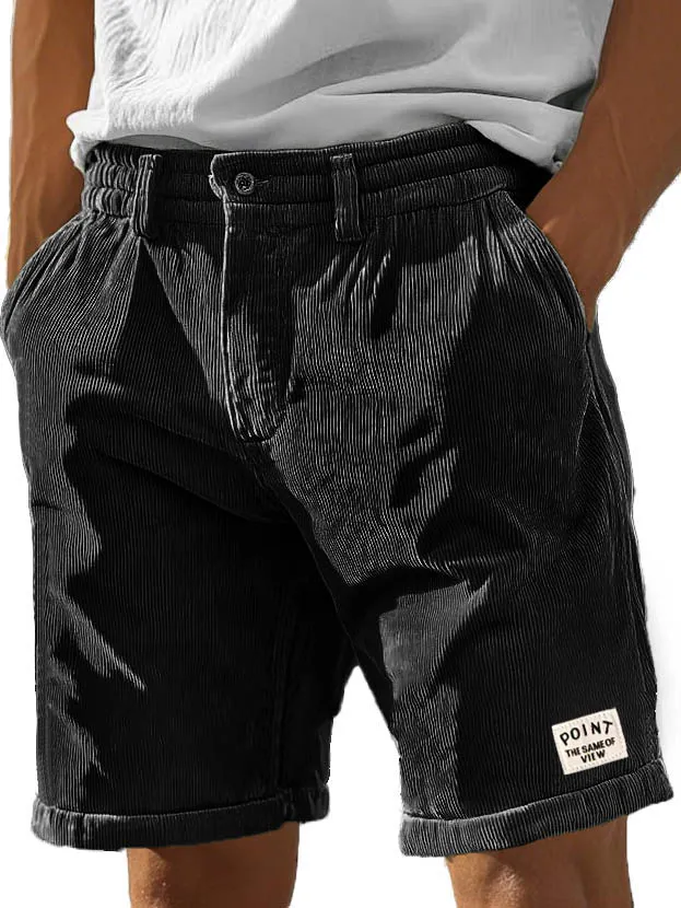 Workwear Corduroy Pocket Shorts