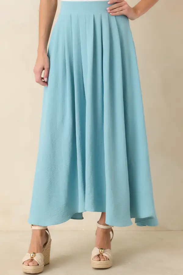 Breezy Polyester Maxi Skirt