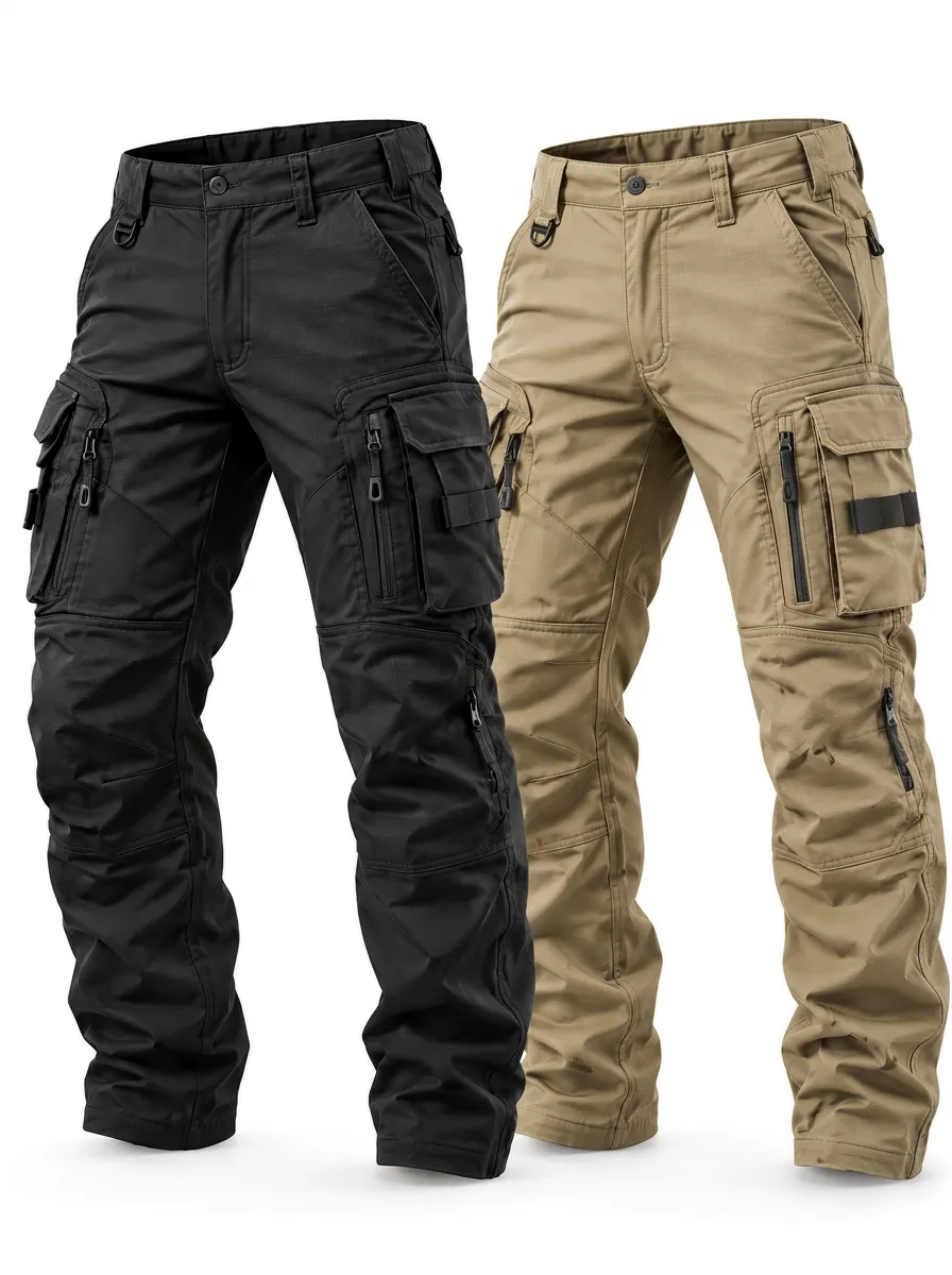 Outdoor Ready Tactical Cargo Multi Pocket Men's Multi Pack Utility Tactical Pants