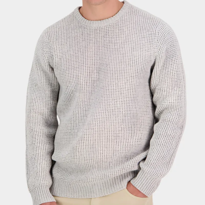 Men's Waffle Knit Sweater