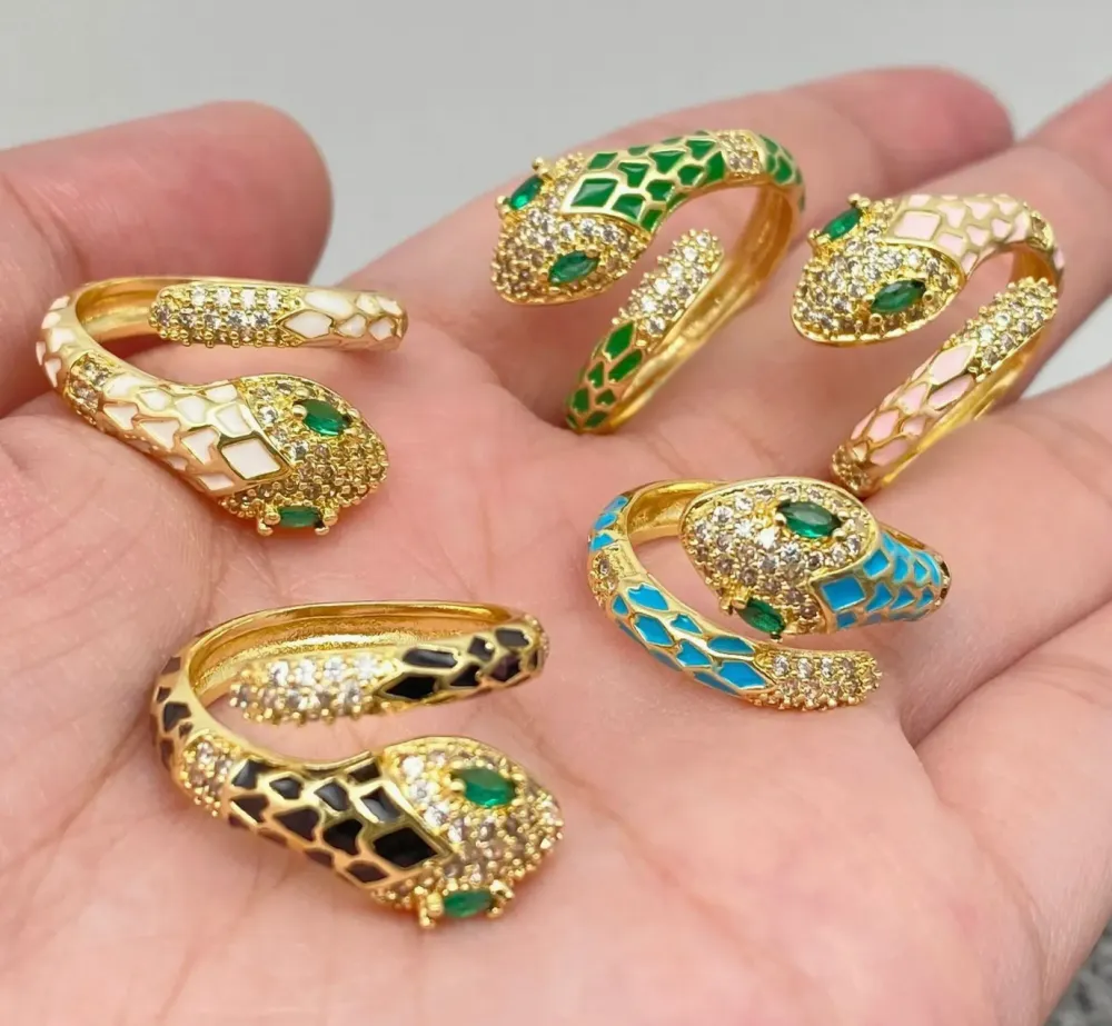 Snake Wrap Adjustable Ring