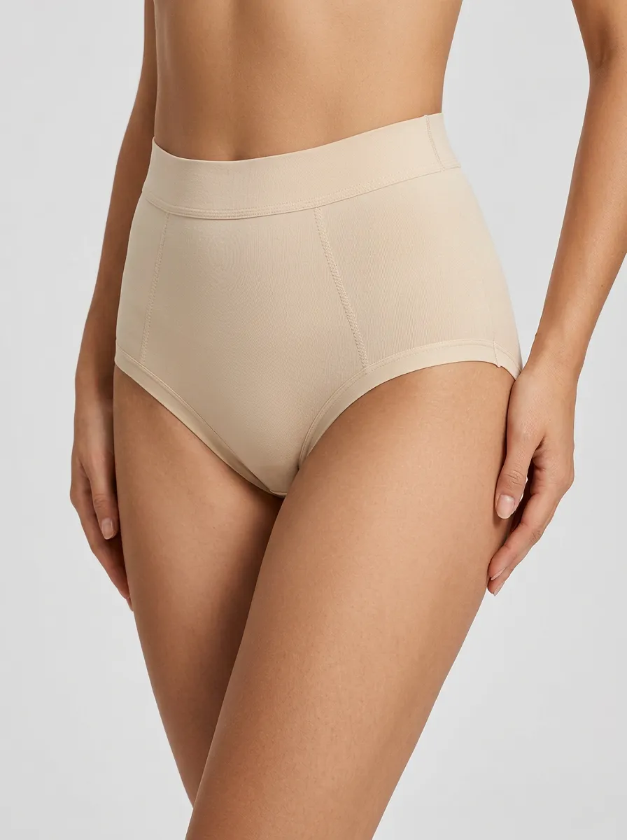 Women's Soft-Look High-Waisted Seamless Panties
