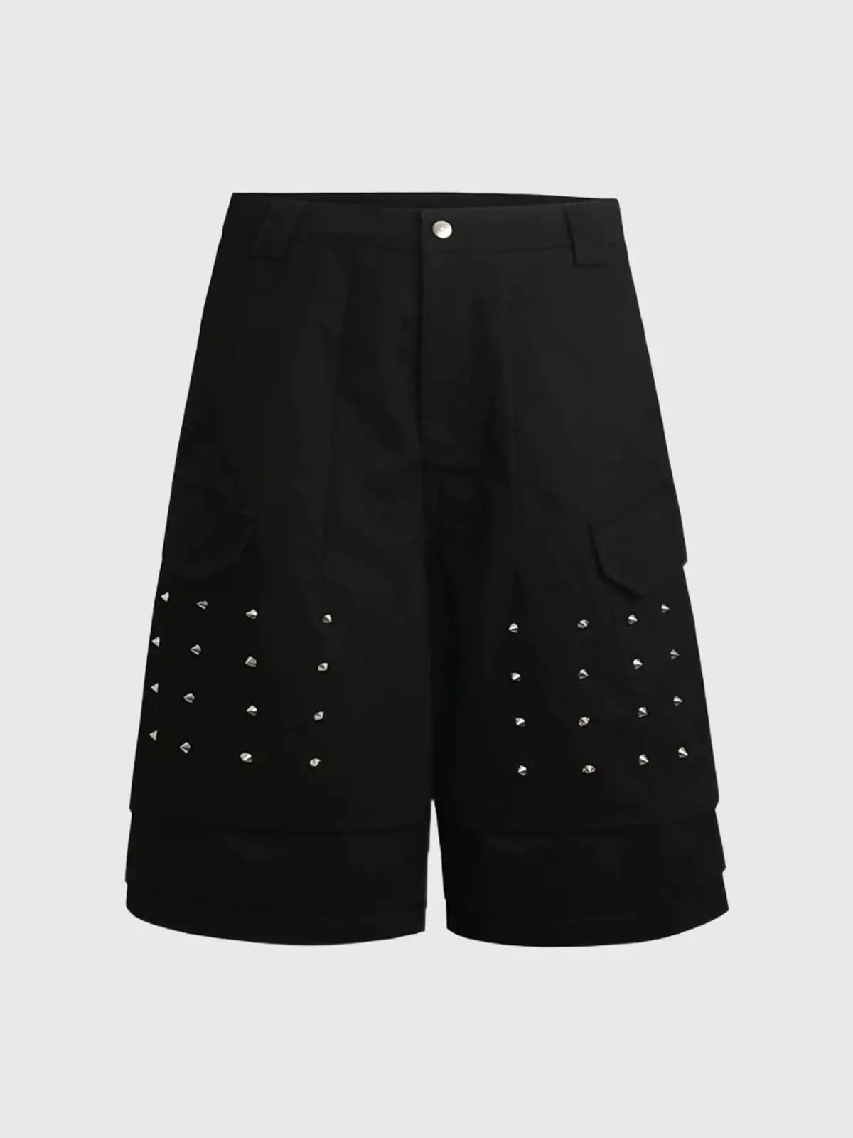Utility-Inspired Wide-Leg Shorts