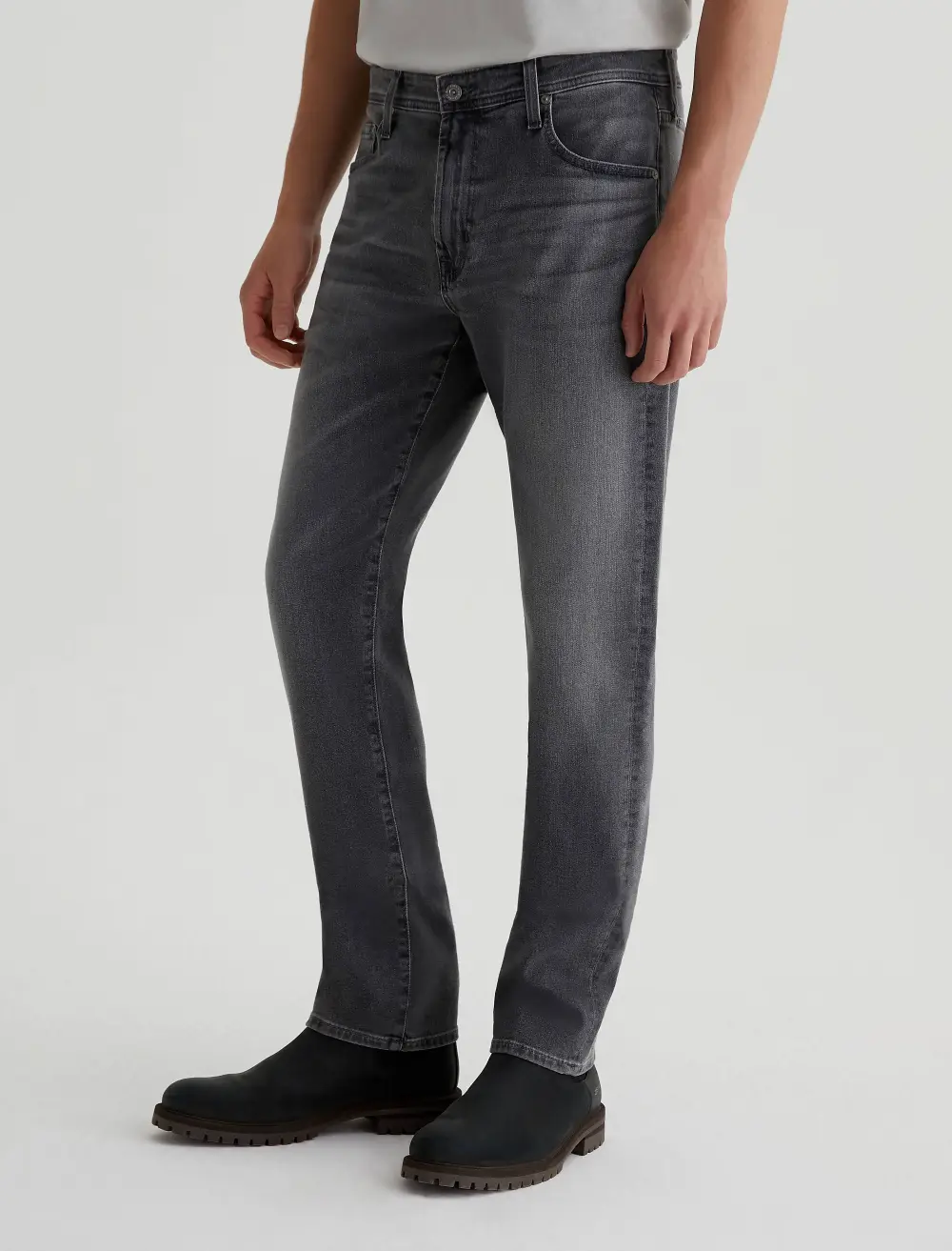 Men's Slim Straight Zip Fly Soft Touch Jeans