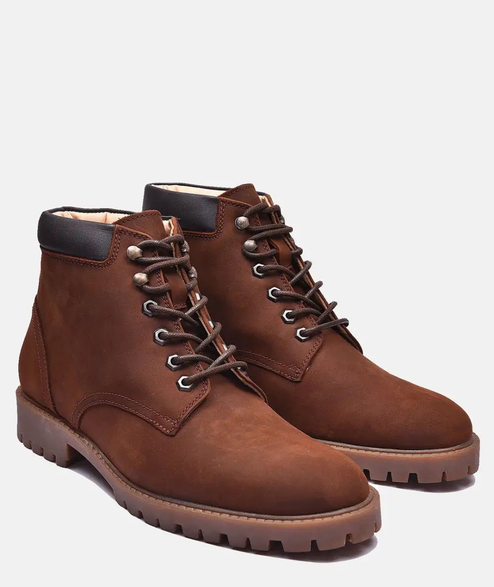 Men's Nubuck Leather Everyday Boots