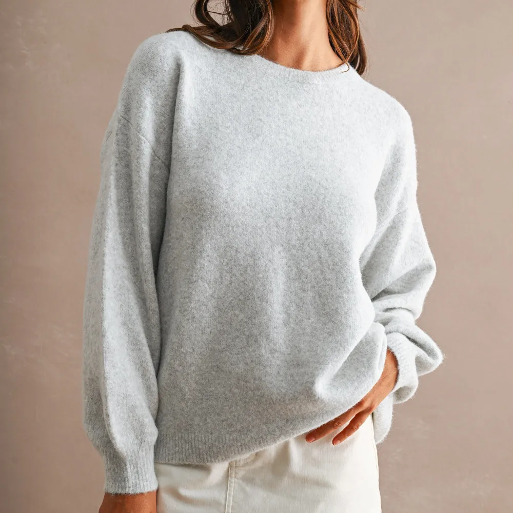 Open Back Slit Bows Sweater