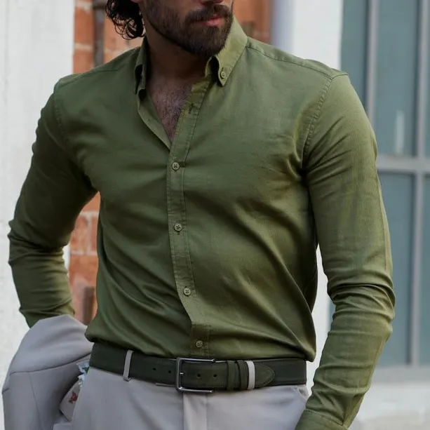 Timeless Slim Fit Cotton Casual Shirt